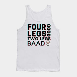 Four Legs Good Tank Top